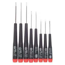 WIHA TOOLS 8 PIECE Precision-Series Inch Hex Driver Set, 26391-13