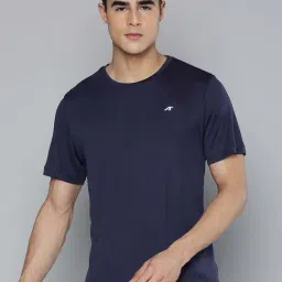 ALCIS Navy Slim Fit Sports T-Shirt-image-63