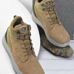 Woodland Men's Khaki Derby Boots-image-42
