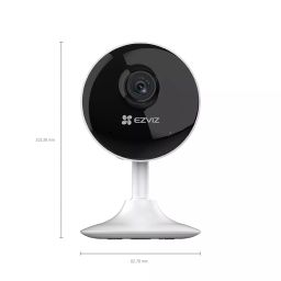 EZVIZ C1C-B WiFi 2 Way Talk 1080p MicroSD Card Upto 256GB Alexa & Google White image 3