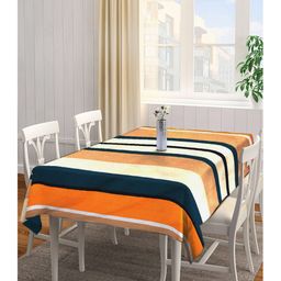 Arrabi TC Cotton Blend 6 Seater Table Cover Artc - Multicolor-11