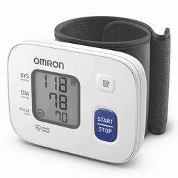 Omron HEM 6161 Fully Automatic Wrist Blood Pressure Monitor - White-picture-10