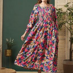 PTVIZE Crepe Fit & Flare Dress-image-17
