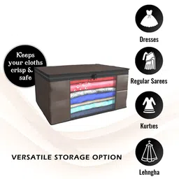 Kuber Industries Brown Set of 6 Regular Drawer Organiser Organisers image 5