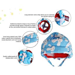 NeonateCare Adjustable Baby Safety Helmet  Soft, Anti-Fall, Anti-Collision Head Protector for Infants Learning to Walk or Run  Multicolor (color and design may vary) image 3