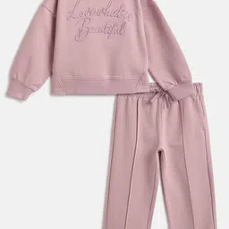 Chicco Girls Printed Sweatshirt With Long Trousers-image-67