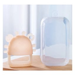 Adore Li'l Octo Silicone Glove Teether with Storage Case - Blue image 5