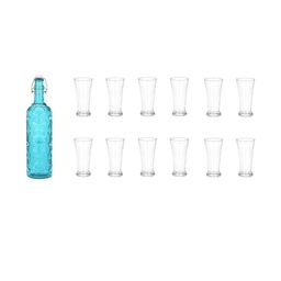 SOMIL Blue Glass Airtight Can Bottle-image-66
