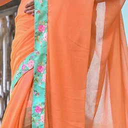 Anouk Rustic Poly Chiffon Saree image 5