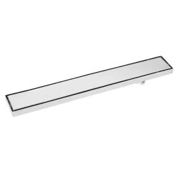 PLATO Heavy Quality Shower Tile Drainer 100x600 mm with Brass Coupler, 9026-picture-0