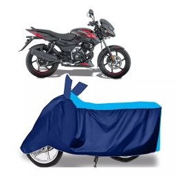 Auto Pearl Two Wheeler Cover for Bajaj Pulsar 150 BS6 - Cyan, Blue-image-74