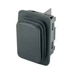 MARQUARDT ROCKER SWITCH, DPDT, 12A, 250VAC, BLACK, 01939.3312-01-19