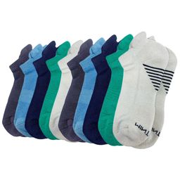 Mint & Oak Men Multicolored Pack Of 10 Patterned Bamboo Socks image 3