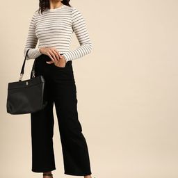 all about you Women Flared High-Rise Stretchable Jeans-image-65