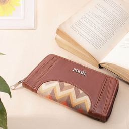 ZOUK Women Arika Zipper Wallet Tidal Wave-99