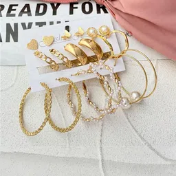 TheVineGirl Women Gold Earrings-picture-11