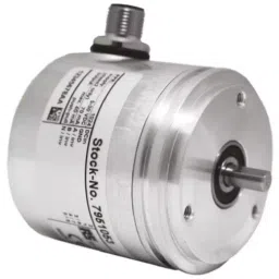 RS PRO Incremental Encoder 5000 ppr HTL Inverted Signal Solid Type 6 mm Shaft, 7950993-picture-2