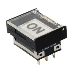 NKK SWITCHES PB SWITCH, SPDT, 5A, 250V, GREEN, PANEL, UB16VA001-picture-18