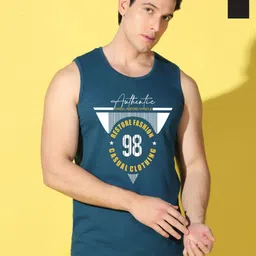 WOOSTRO Men Typography 2 Printed Pockets Slim Fit T-shirt-image-67