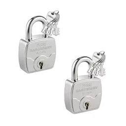 Mobaj Zabardast 80 mm Steel SNF Finish 4 Keys Padlock-19