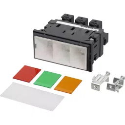 Fuji Electric LED Illumination Type Operation Display Device Square Indicator, DP36S1N-WM3-11
