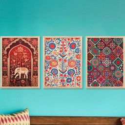 Traditional Wall Art With Frame Home Decor Wall Painting For Living Room Office Bedroom-image-119