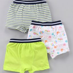 Babyhug Briefs Printed Pack of 3 - Multicolour-image-11