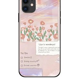QRIOH Floral Printed iPhone 12 Back Case Mobile Accessories-picture-15
