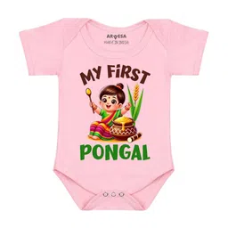 Arvesa My First Pongal Printed Bodysuit-picture-48