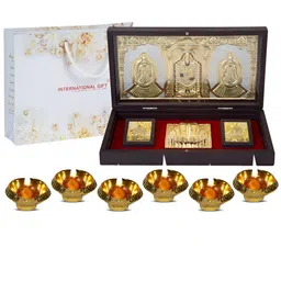 INTERNATIONAL GIFT Gold-Toned Religious Idol Showpiece-picture-8