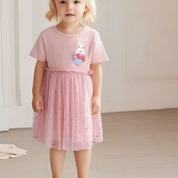 JC SPARKLE Print Empire Dress-image-80