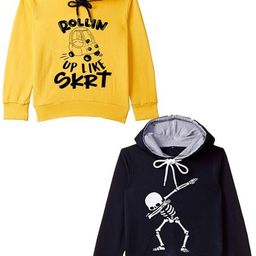 FAZZA Boys Pack of 2 Printed Hooded Sweatshirt-image-42