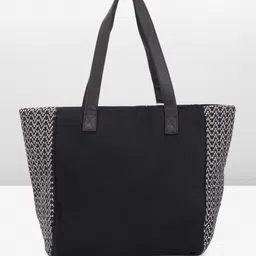Anouk Geometric Textured Shopper Tote Bag image 4