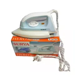 Surya Hero plus 800 W Purple Dry Iron with Thermal Fuse for Extra Safety-image-95