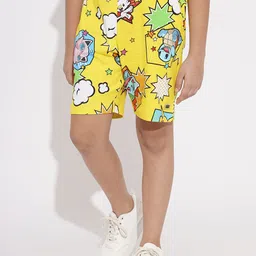 Jack & Jones Junior Boys Printed Shorts-image-81