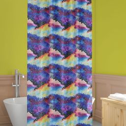 ArtzFolio Single Piece Waterproof Polyester Shower Curtain-image-9