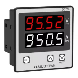 Multispan 1000 V Digital DC Amp & Volt Meter, DC-24 image 3