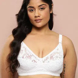 Sztori Plus Size Solid Full Coverage Non Padded Bra-47
