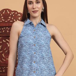 Anouk Rustic Women Print Shirt Style Top-picture-48