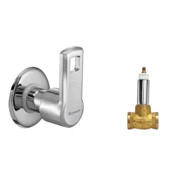 Parryware Vista Brass Chrome Finish Single Lever Diverter with Concealed, G3983A1+G5052A1-picture-32