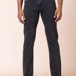 AFLASH Men High-Rise Light Fade Jeans-image-13