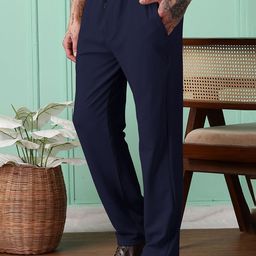 SWADESI STUFF Men Cotton Mid-Rise Track Pant-image-51