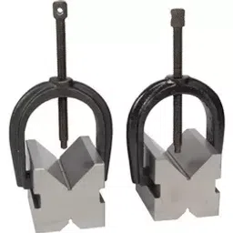 Sagar Tools/Equivalent 508B Tool Maker's Steel Vee Block & Clamp (Block Length 48 mm)-3