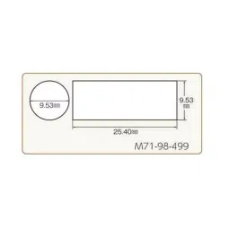 AS ONE Frozen Surface Adhesive Label, PTL-78-490-29