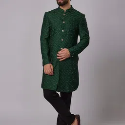 sven suits Embroidered Sherwani Set-picture-23
