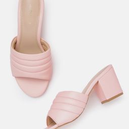 Allen Solly Textured Open Toe Block Heel-17