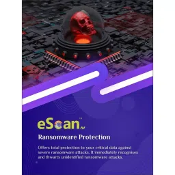 eScan Total Security Suite (Cyber Vaccine Edition) 1 User 3 Year License Validity, Email Delivery - No CD image 3