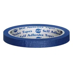 VCR Blue Masking Tape - 20 Meters in Length 12mm / 0.5" Width - 1 Roll Per Pack-picture-30