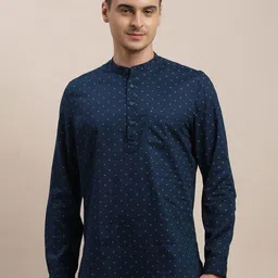 Turtle Men Relaxed Slim Fit Opaque Printed Casual Shirt-image-89