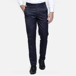 Haul Chic Men Relaxed Straight Leg Slim Fit Trousers-image-37